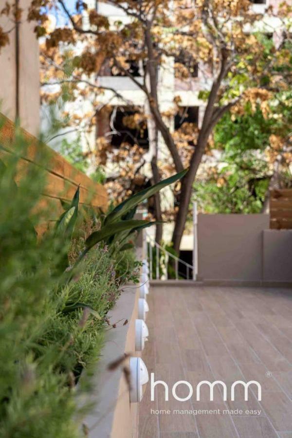 Nemeseos 1St Floor Homm Apartment With Roof Garden And Wading Pool アテネ エクステリア 写真